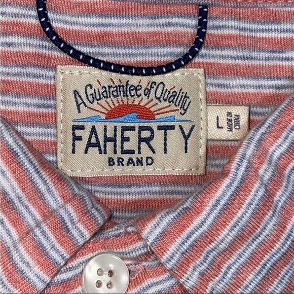 Faherty Mens Polo  - Picture 5 of 6